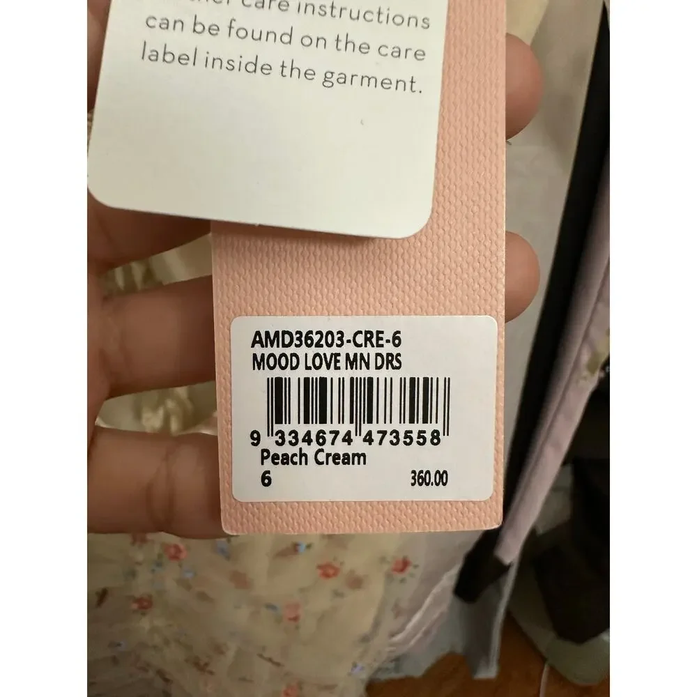 ALICE MCCALL PEACH MOOD FOR LOVE MINI DRESS Size US 2 Brand New - Picture 8 of 16